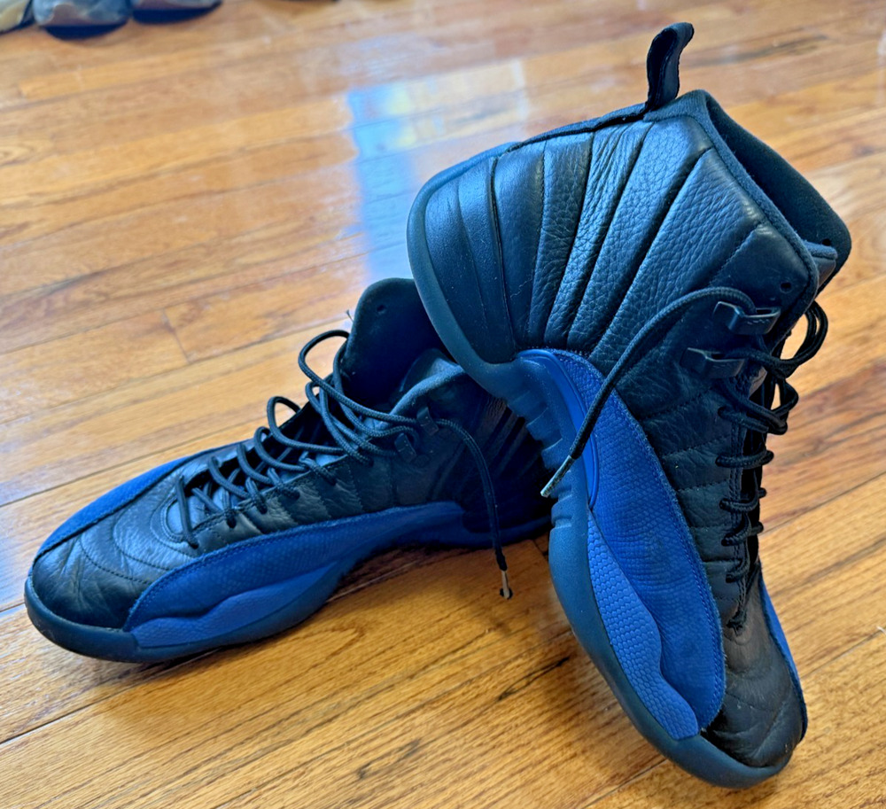 Nike Air Jordan 12 Retro Game Royal Mens 11.5 130690–014 OG XII Black Blue 2019